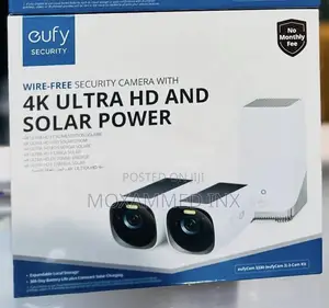 Eufy Ultra Hd and Solar Power Security Camera