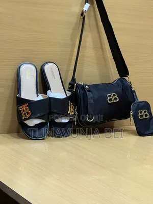 Black  Prada Bag + Sandals