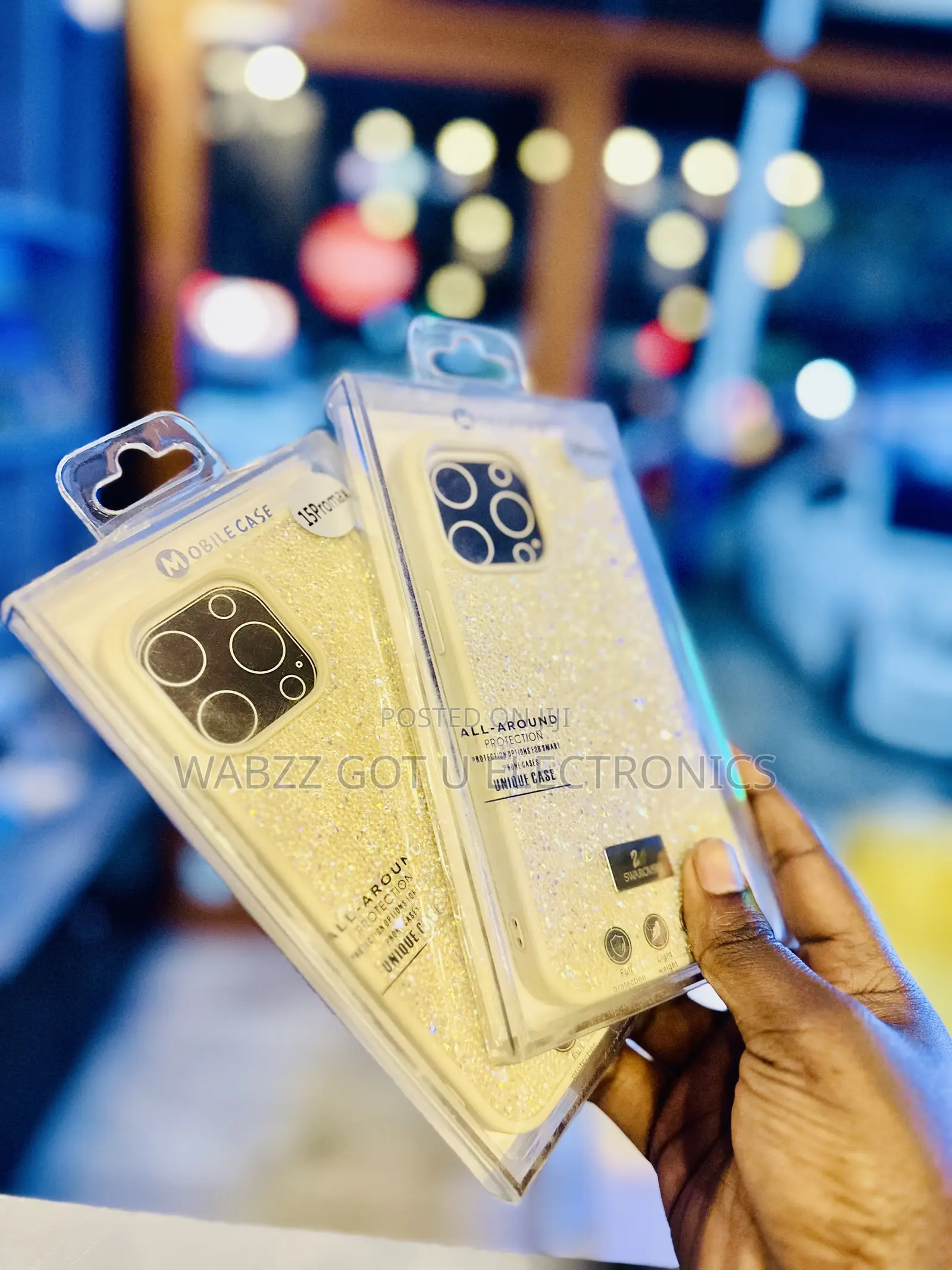 iPhone Glittery Covers