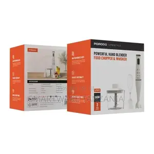 Porodo Powerful Hand Blender Food Chopper Whisker