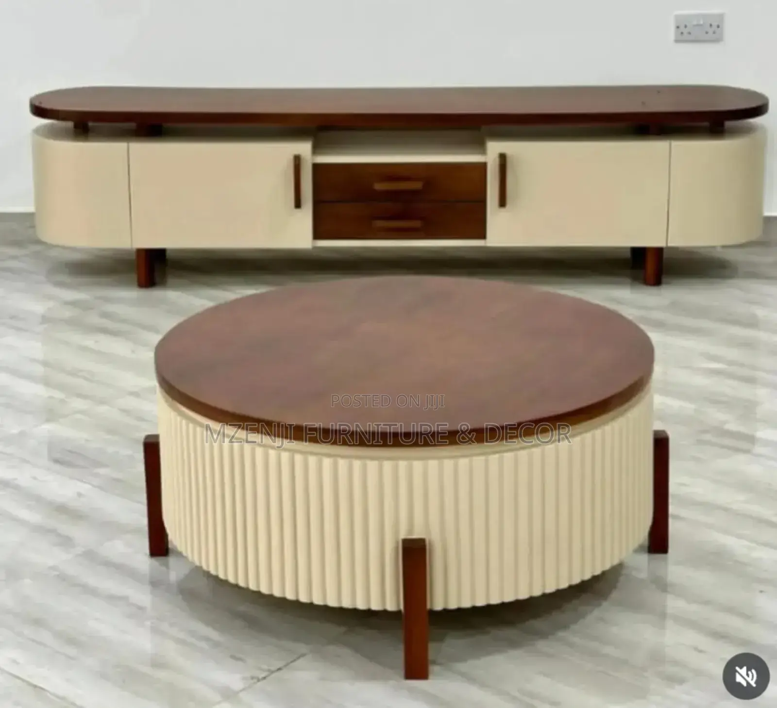 Coffee Table and Showcase