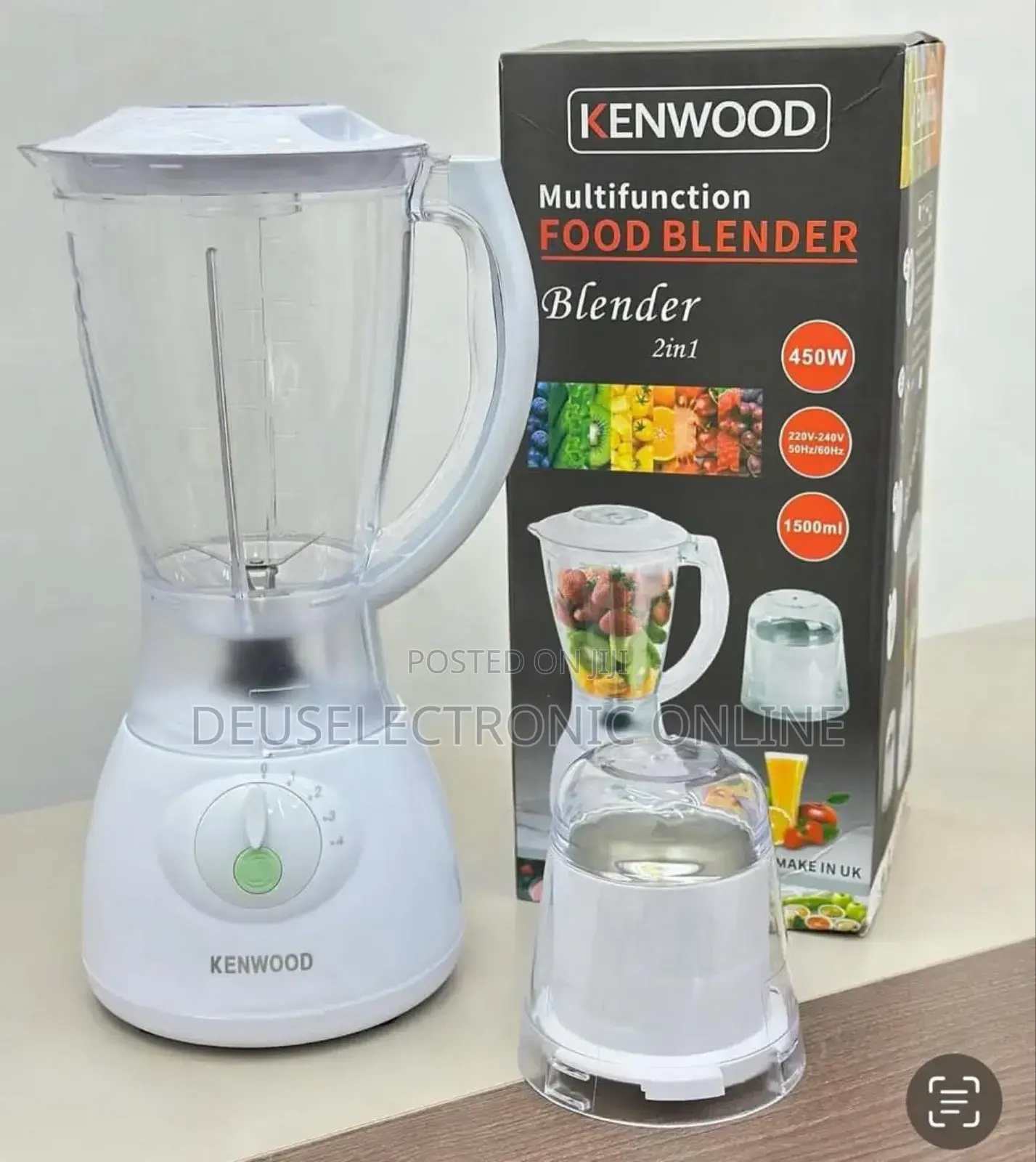 Blender Kenwood 1.5 2in1