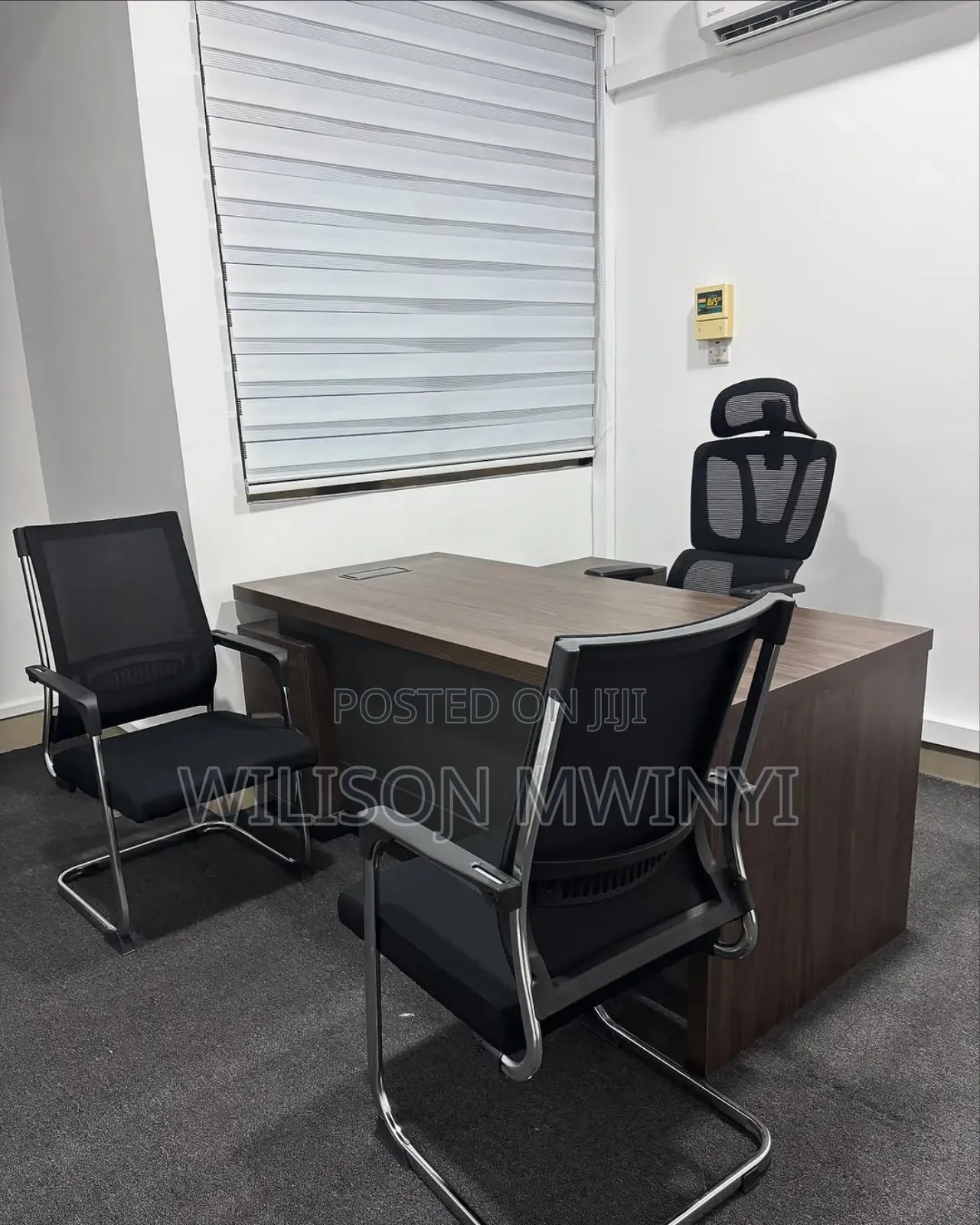 Office Table and Chairs Full Setup