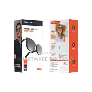 Porodo Lifestyle Polarized Sunglasses With Speaker - Black