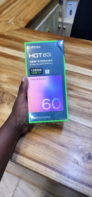 New Infinix Hot 60i 128 GB