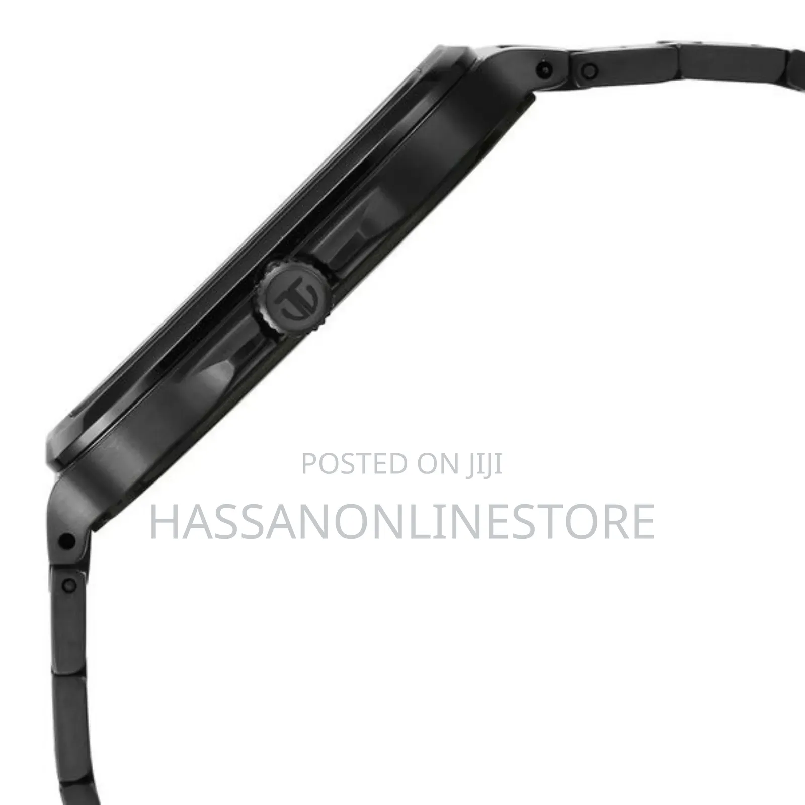 Titan Classique Slim Square Quartz Analog With Date Black