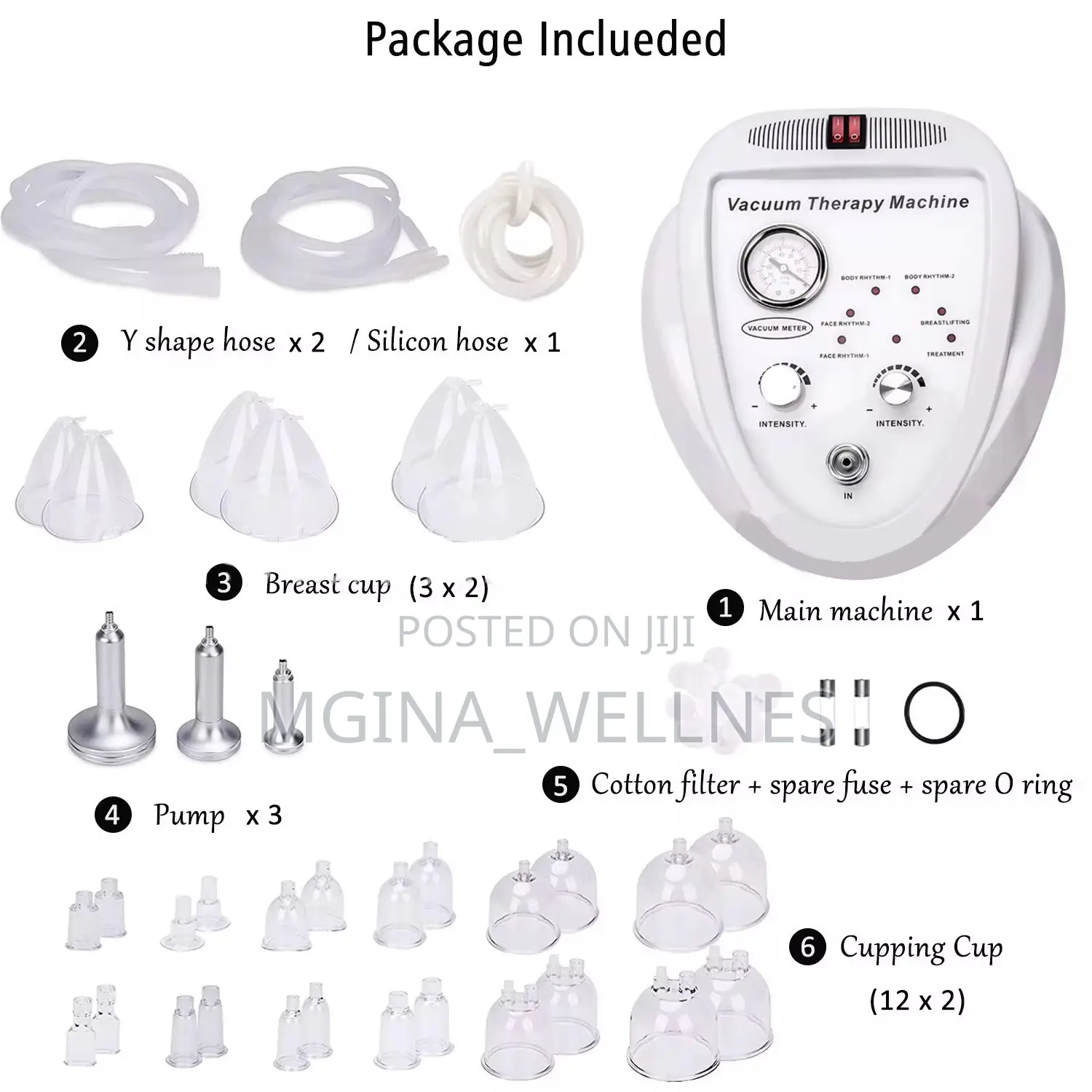 Vacuum Therapy Buttocks,Hips,Legs Lifting Machine