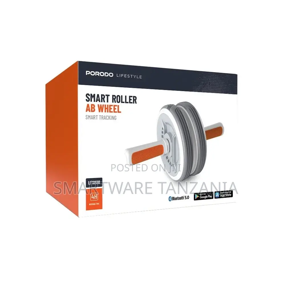 Porodo Lifestyle Smart Roller Ab Wheel - Gray