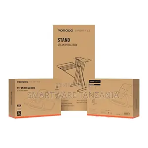 Porodo Lifestyle Steam Press Iron - Black