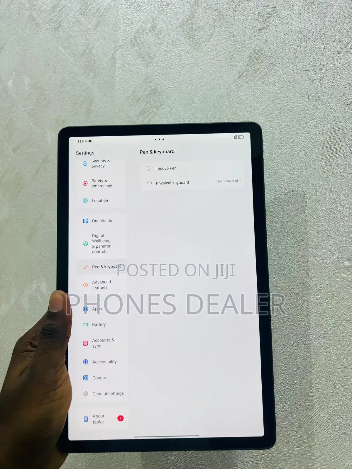 Lenovo Tab K11 128 GB Gray