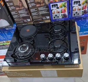 Global Star Cooker With 1 Electric Plate + 3 Gas Hobs