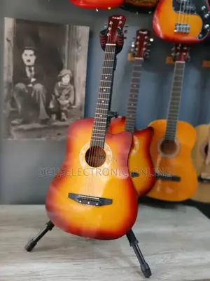 Guitars
Acoustic Guitars:
Happy Iron Strings