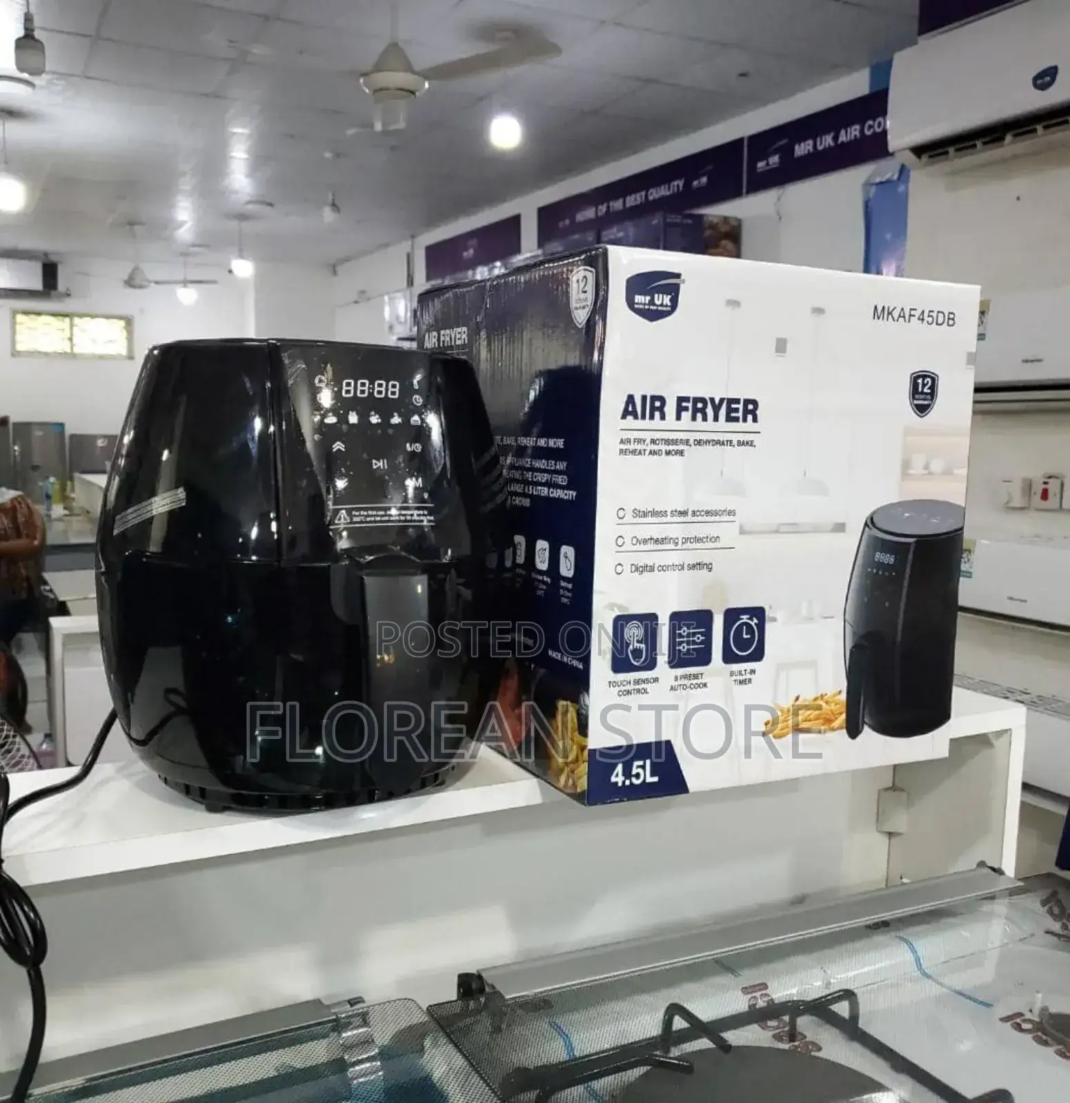 Mr_uk Airfryer 4.5 Litres