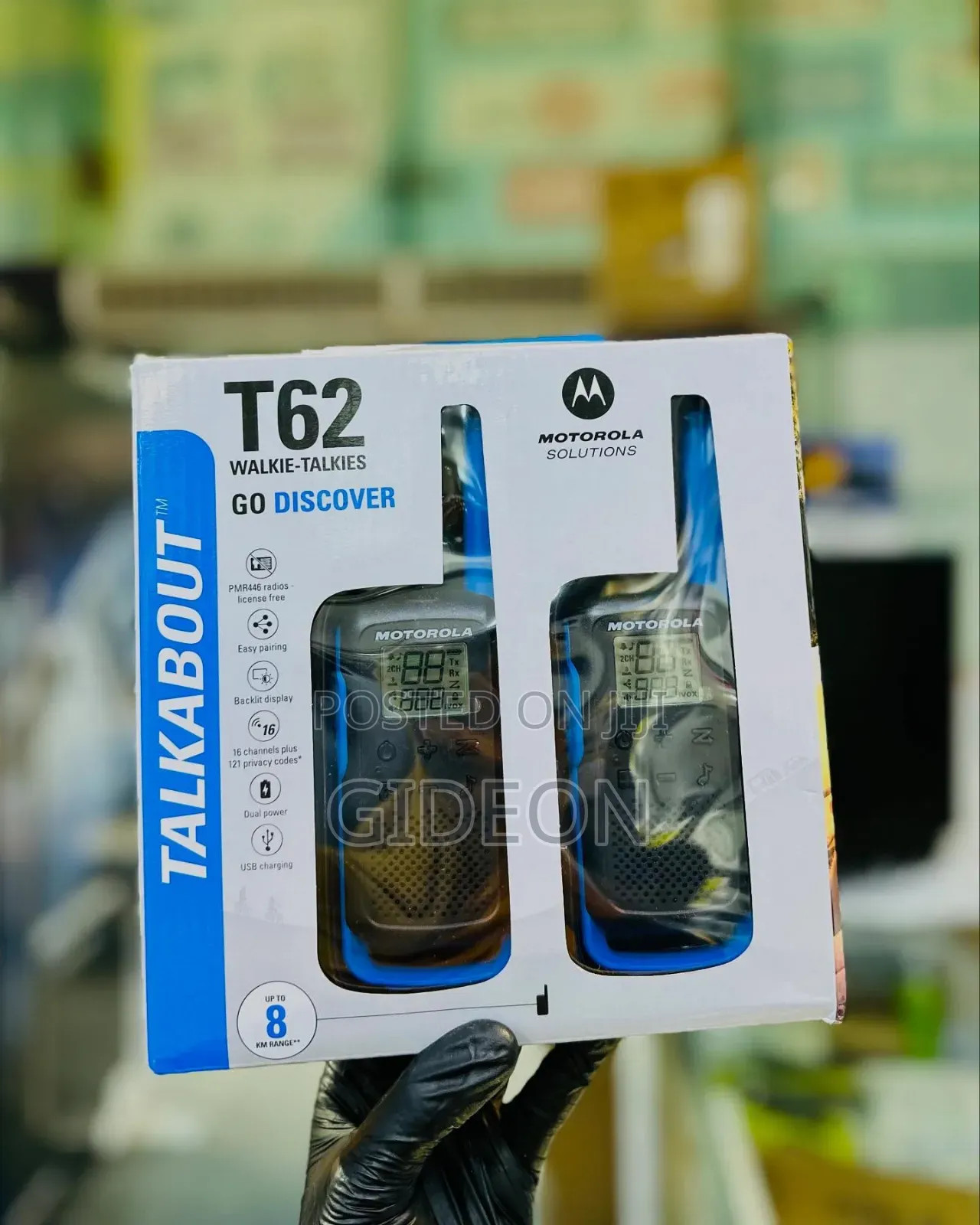 New Motorola Talkabout T192 Blue