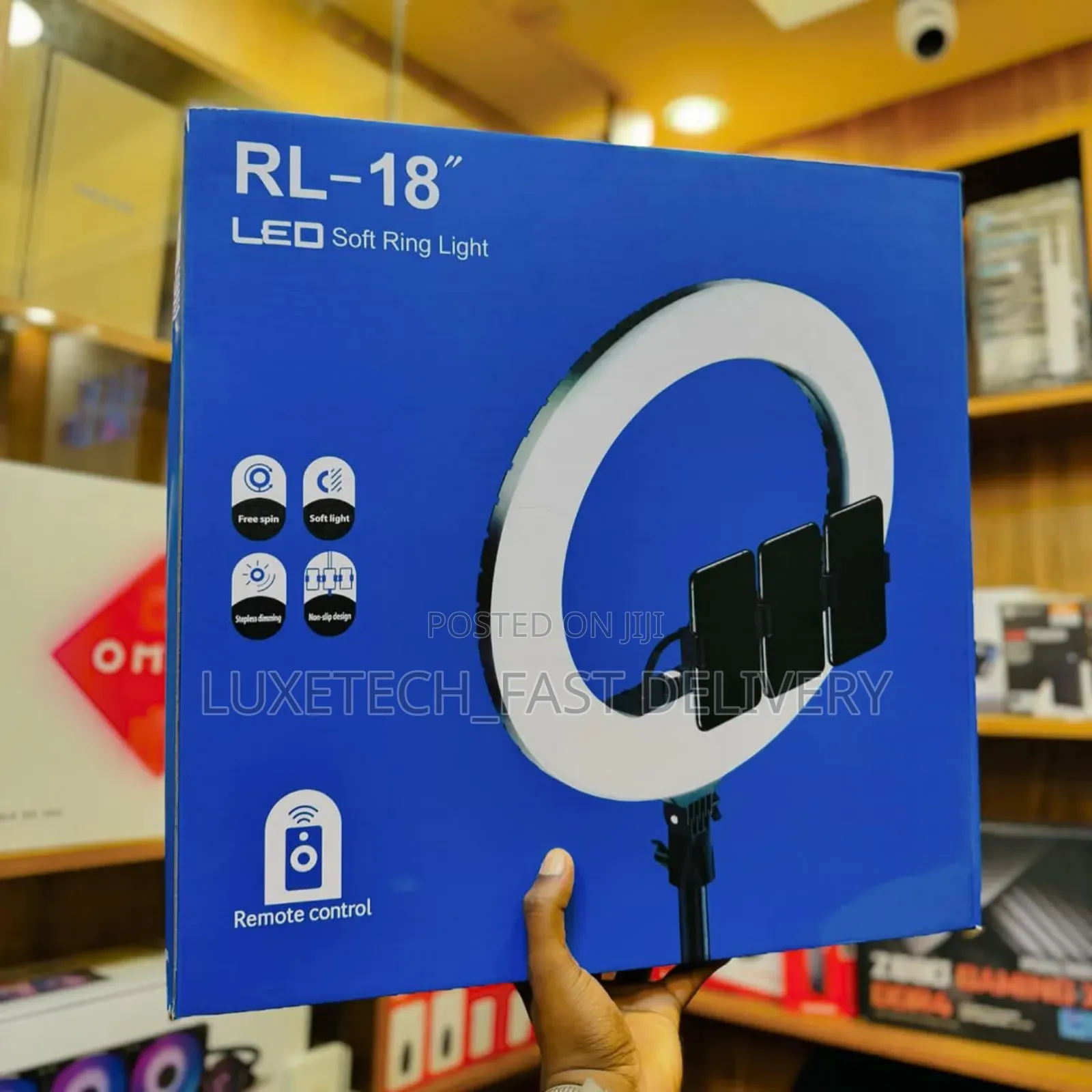 Generic Rl-18 18-Inch Led Soft Ring Light