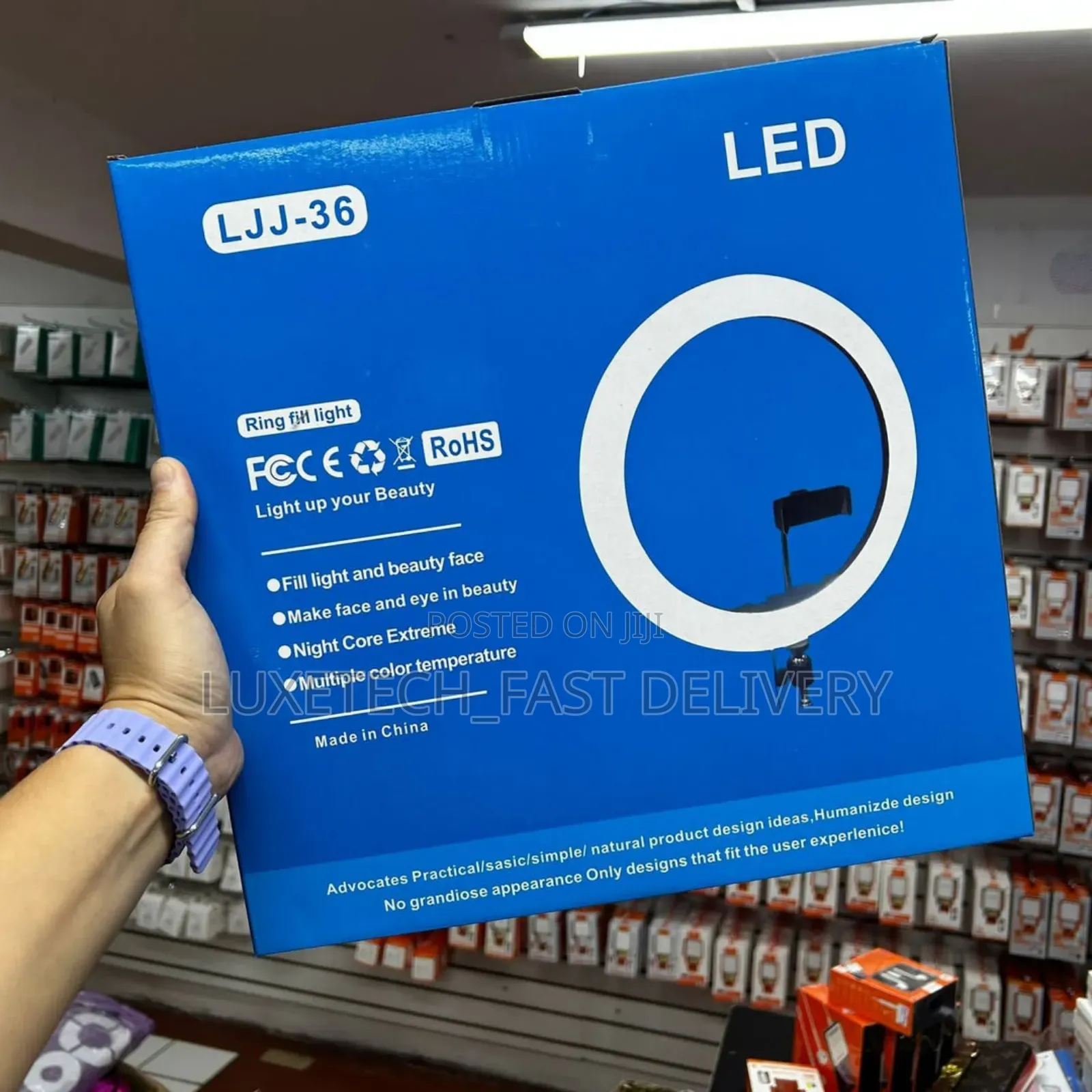 Generic 14-Inch Led Ring Light LJJ-36