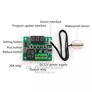 New Digital Temperature Controller 12V.Incubator,Friji, N.K