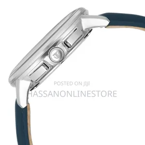 Titan Light Leathers Multifunction Silver Dial Watch for Men