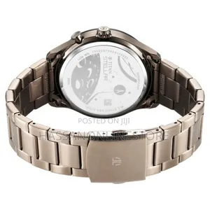 Titan Stellar Multifunction Brown Dial Brown Watch