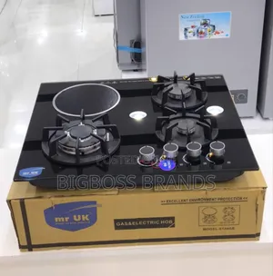 Mr Uk Gas and Induction Cooker Hob 6134ge