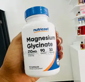 Nutricost Magnesium Glycinate Capsules (90 Capsules, 210 Mg