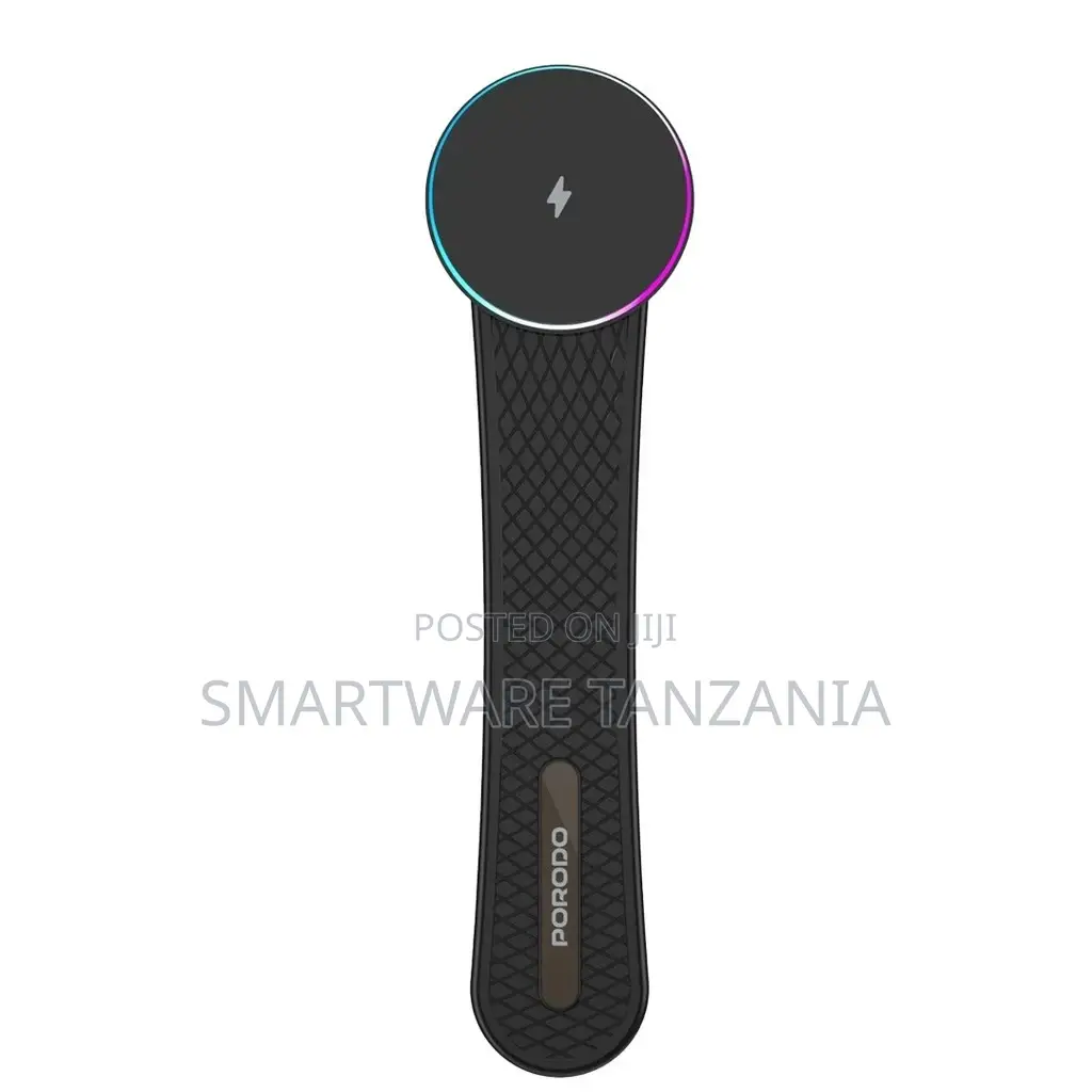 Porodo 15w Magnetic Wireless Car Mount Dual Port Car Charger