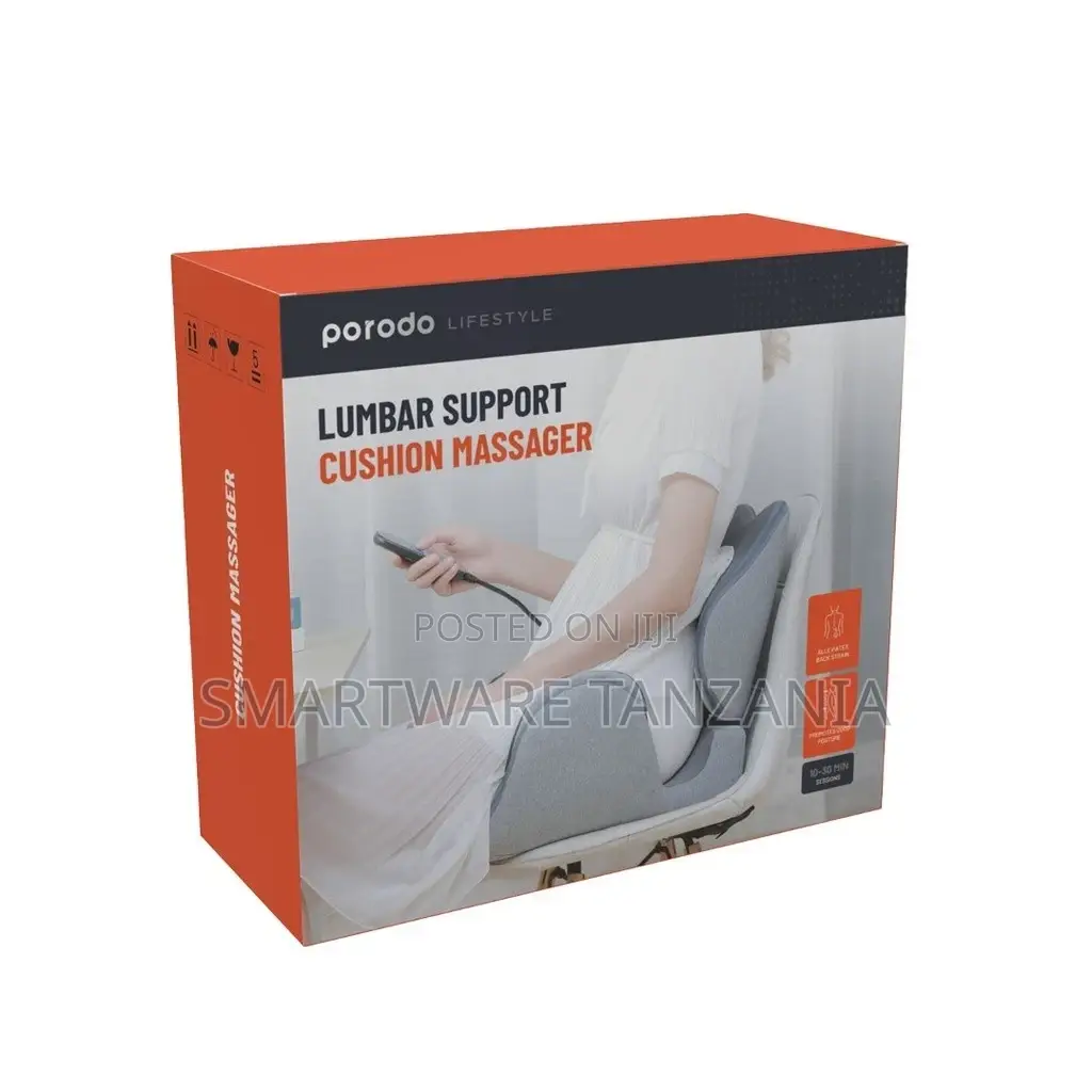 Porodo Lifestyle Massage Cushion - Grey