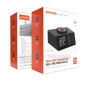 Porodo 4*Pd 4*Qc Multi-functional Magsafe Fast Charger