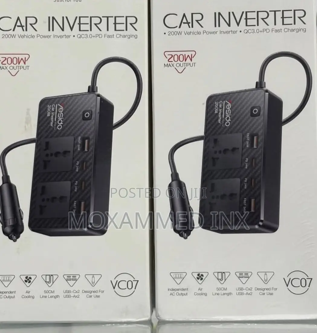 Car Inverter 200w Vehicle Power Inverter Fast Charging