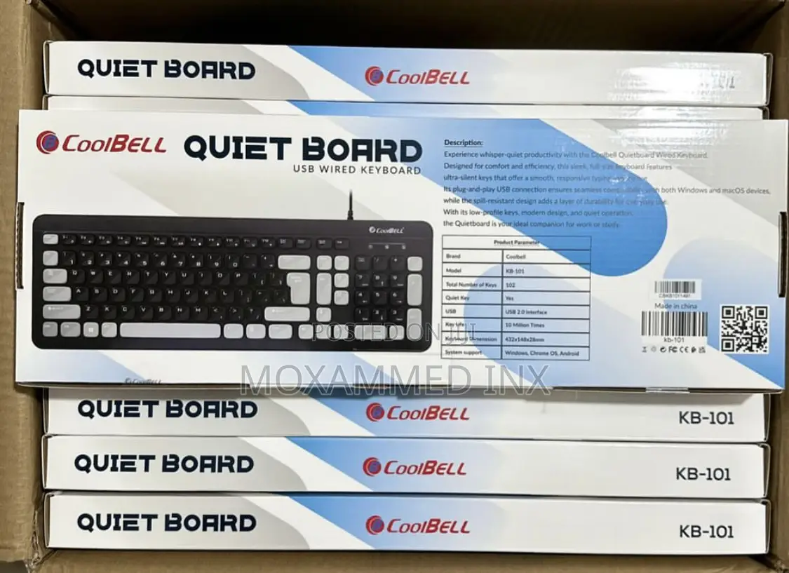 Brand :- Coolbell Model:- Kb101 Connection Type Usb