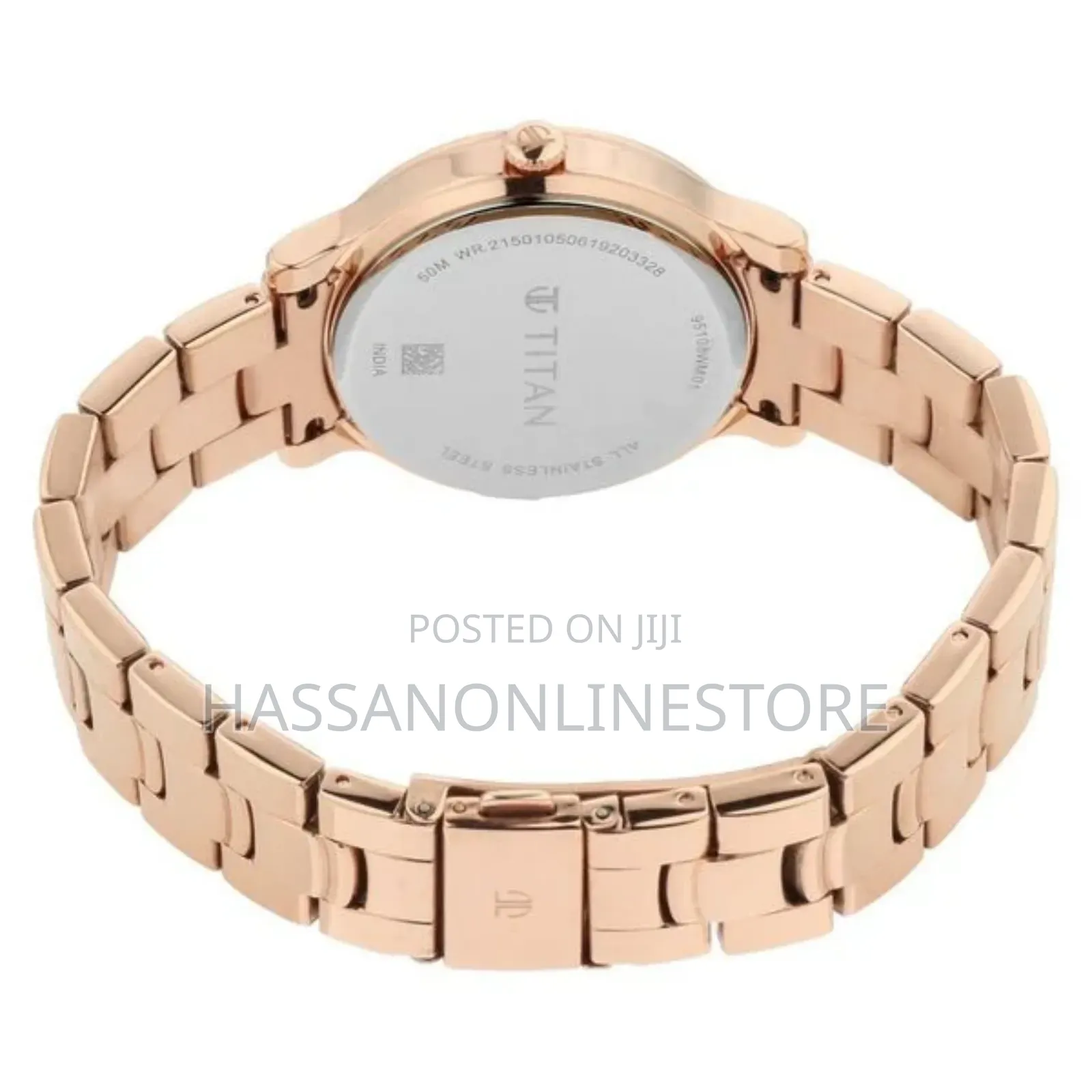 Titan Self Expression Rose Gold Dial Analog Watch