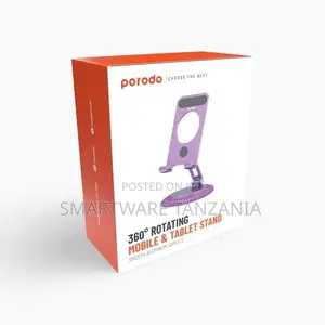 Porodo 360% Rotatable And Angle Adjustable Phone Stand