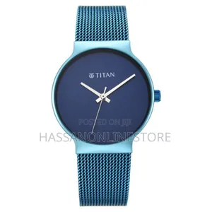 Titan Slimline Blue Dial Analog Watch for Women