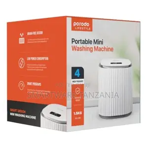 Porodo Lifestyle Mini Washing Machine - White