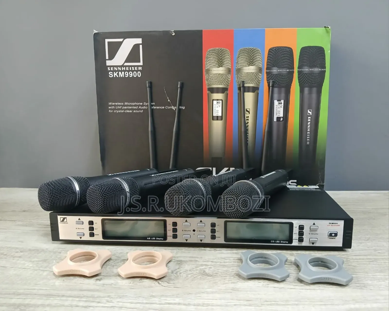 Uhf 4 Channel Wireless Microphone System G3