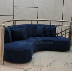 Round L Shaped Sofa