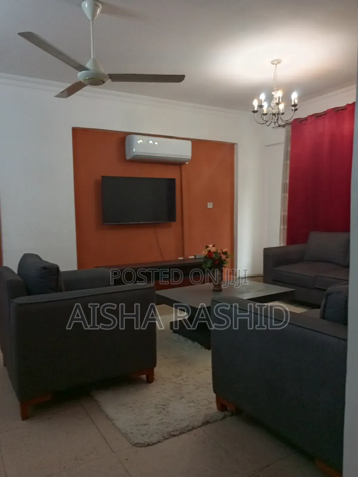 Furnished 3bdrm Apartment in Upanga East for rent
