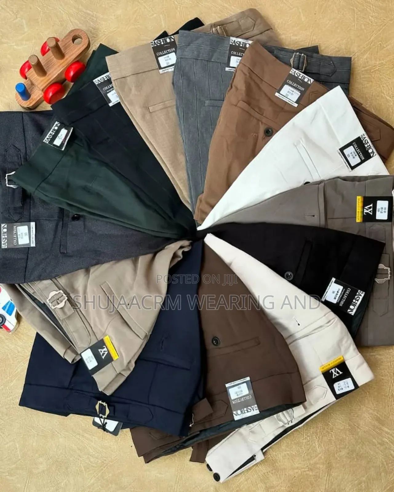 Beltless Trouser | Suruali Bila Ruksi