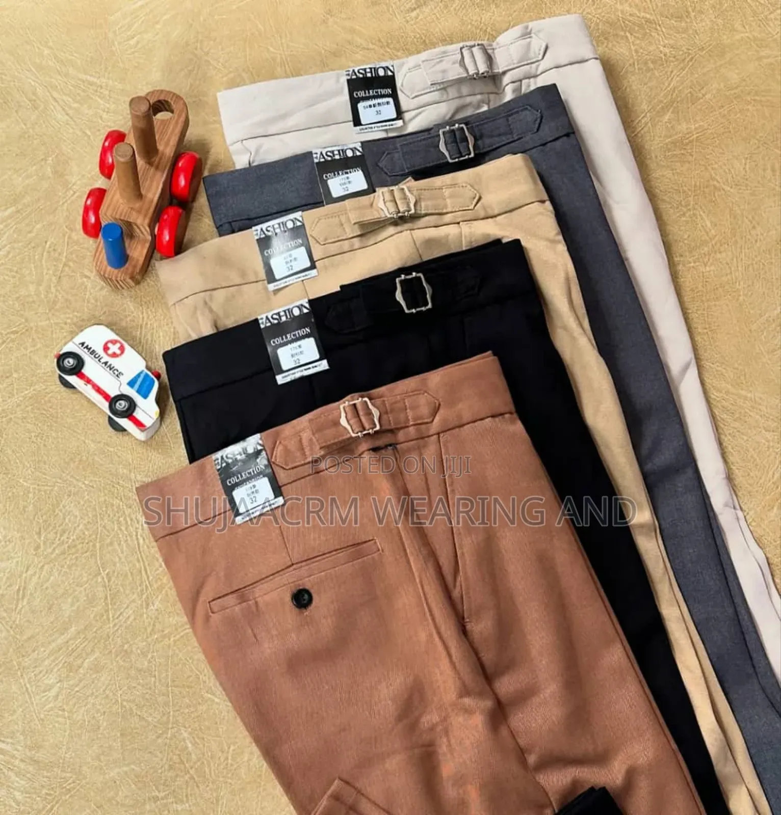 Beltless Trouser | Suruali Bila Ruksi