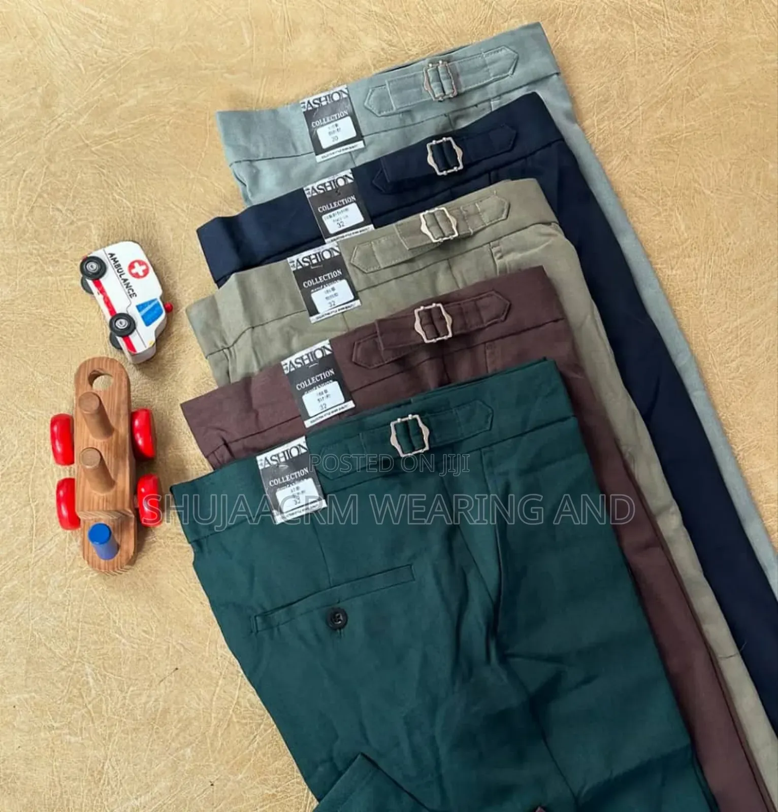 Beltless Trouser | Suruali Bila Ruksi