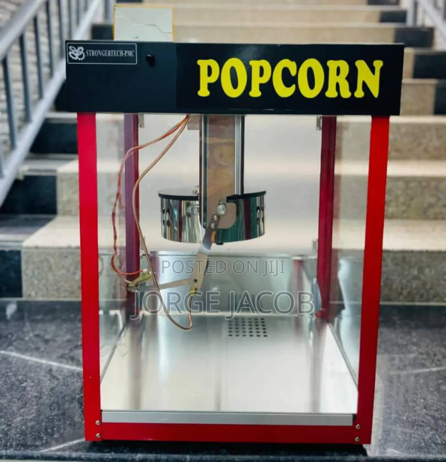 Commercial Popcorn Machine, "Strongertech-Pmc"