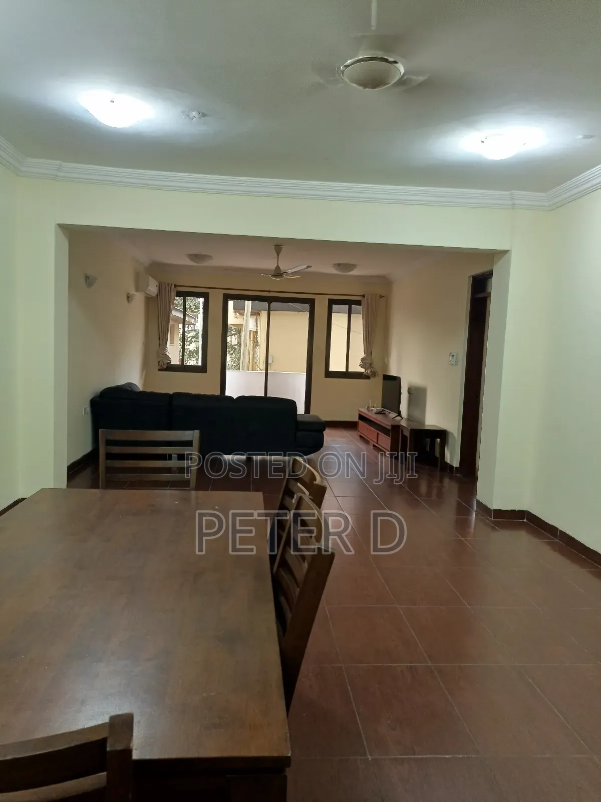Furnished 3bdrm Apartment in Upanga West for rent