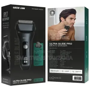 Green Lion Ultra Glide Pro Men's Shaver - Black