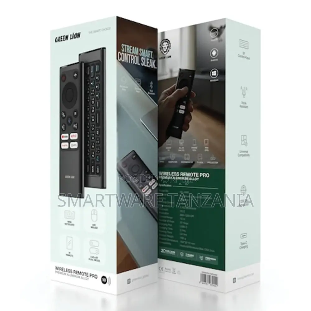 Green Lion Wireless Remote Pro With Keyboard and Mouse