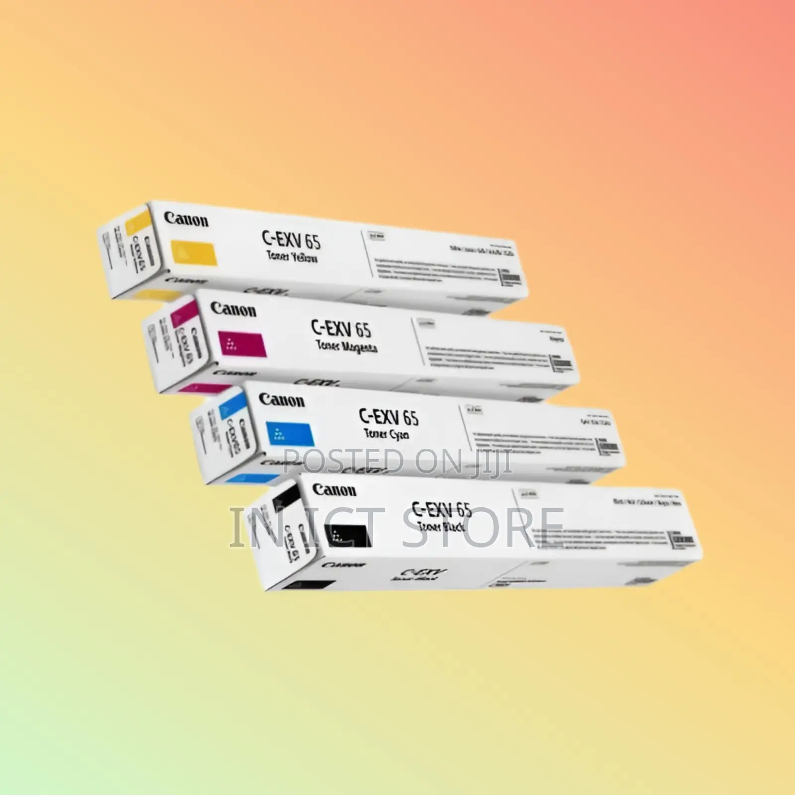 Cexv-65 4-Color Toner Cartridge Set for Irc 3326i