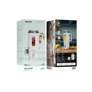 Green Lion Mug Blend Portable Juicer 500ml-White