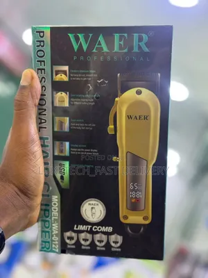 Waer Professional Hair Clipper Wa-0127 Rechargeable