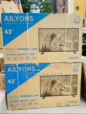 Ailyons Inch 43 Double Glass Led Tv