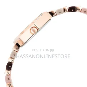 Titan Glitz Rose Gold Dial Analog Watch for Women
