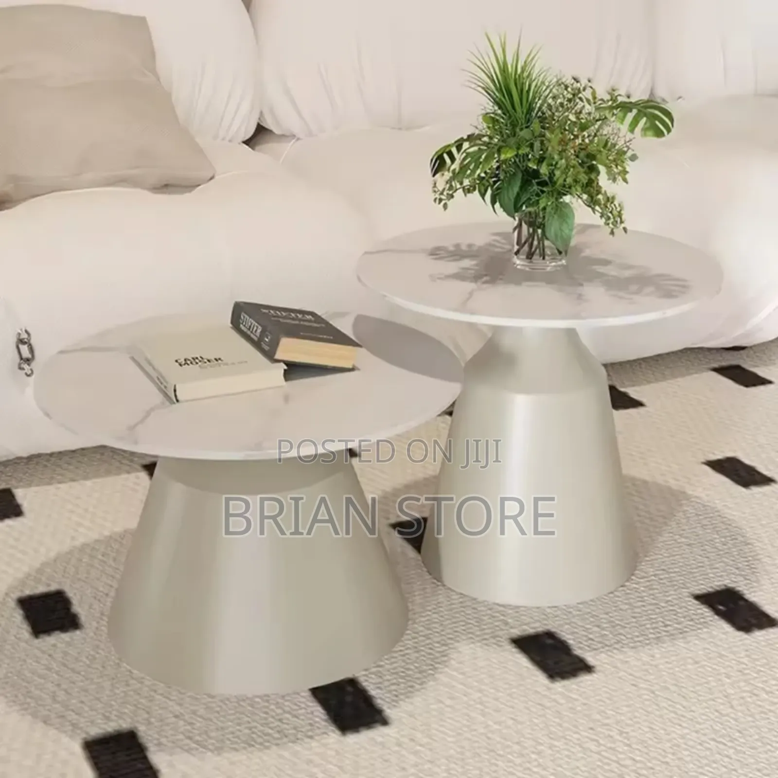 2 In1 Marble Top Coffee Table